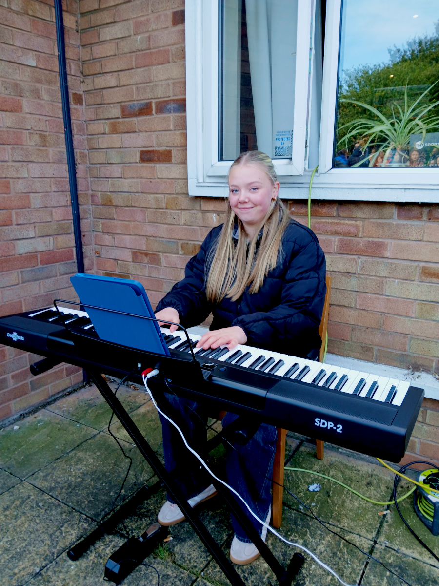 Rose Pilbeam on the new keyboard